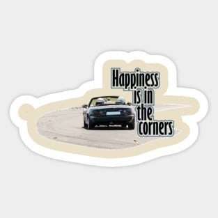 Miata Happiness Sticker